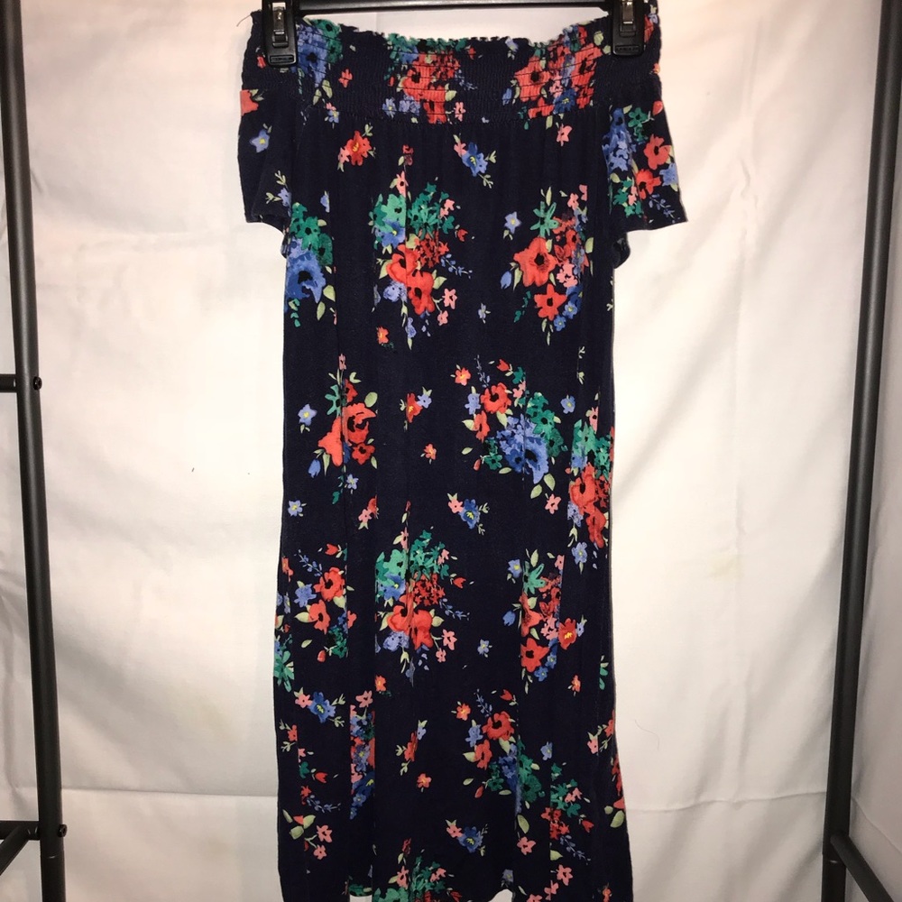 SO Off the Shoulder Floral Dress